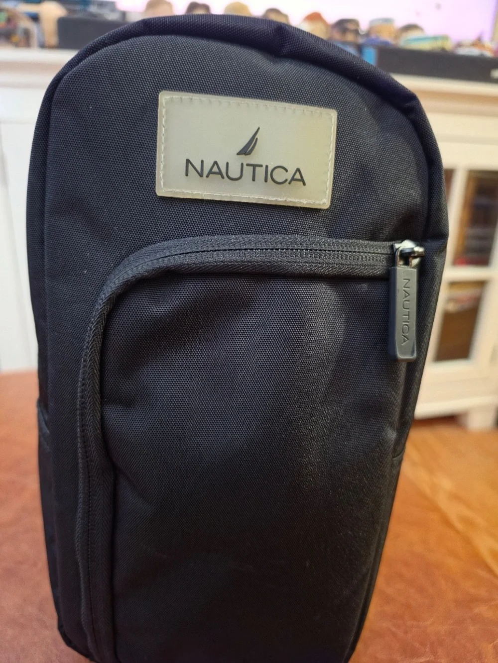 Nautica Navy Blue Black Sling Shoulder Crossbody Backpack Bag